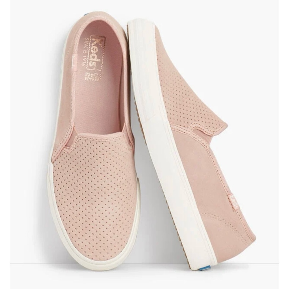 Keds Women's Pink Slip-On Sneakers